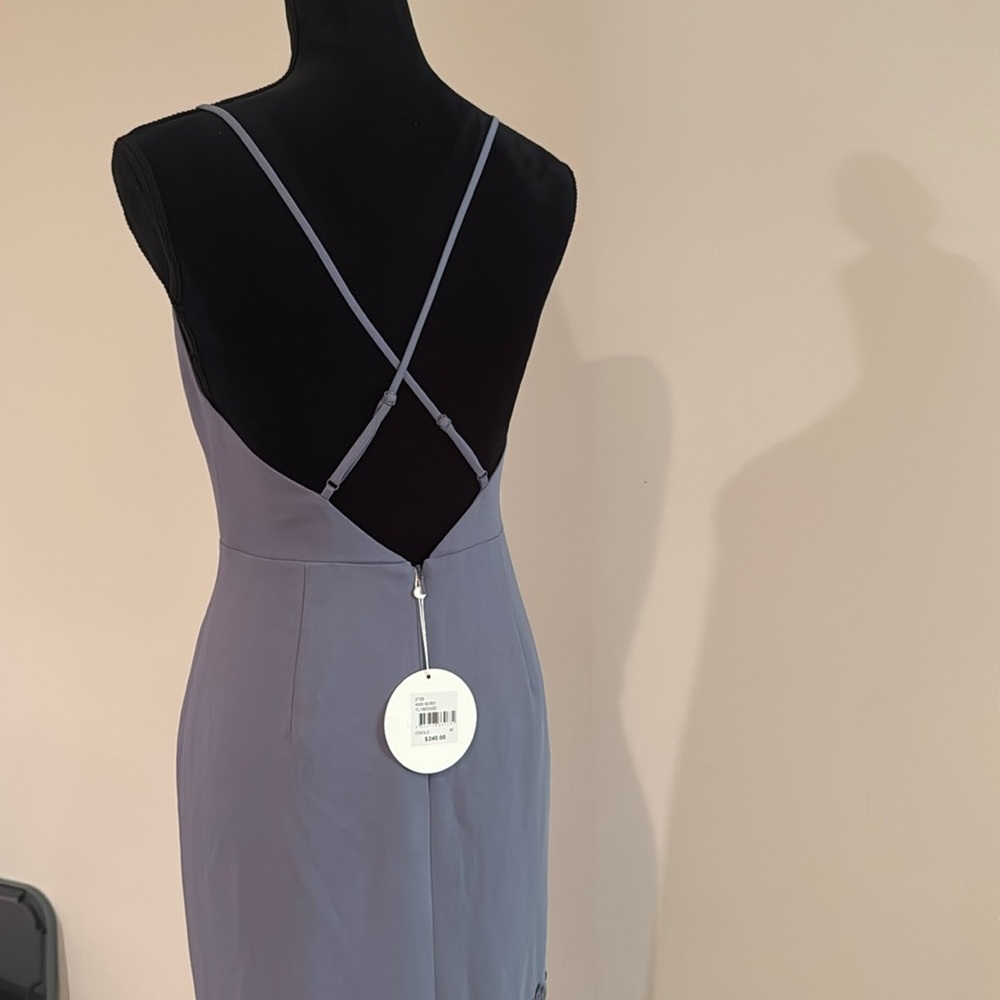 La Maison Talulah Elegant Lavender Spaghetti Strap Dress